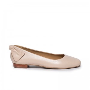 Bernardo Eloisa Bow Ballerinas Dames Roze | TSY4847XN