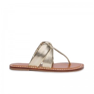 Bernardo Margaret Thong Schuifsandalen Dames Goud | MWV3625VE