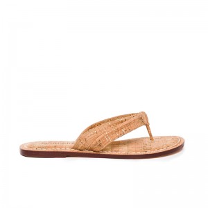 Bernardo Miami Thong Schuifsandalen Dames Bruin | DJK4429AO