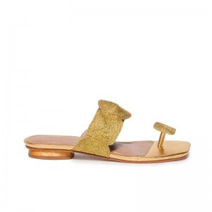 Bernardo Palermo Schuifsandalen Dames Goud | NYH6175BV