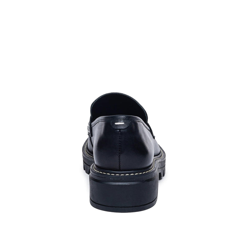 Bernardo Chandler Lug-Sole Loafers Dames Zwart | WND9881XC