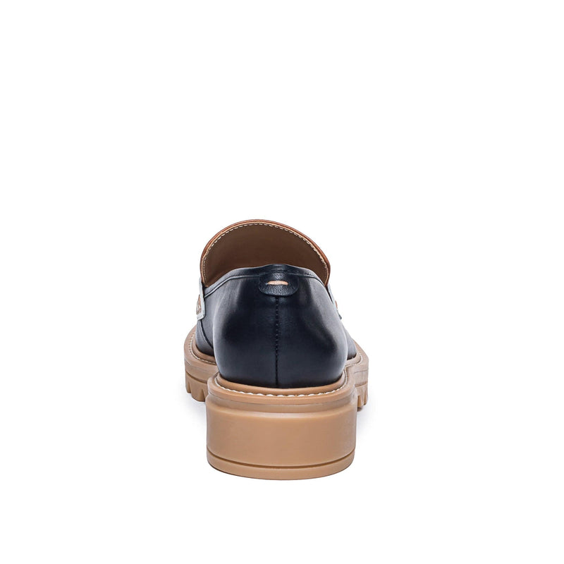 Bernardo Chandler Lug-Sole Loafers Dames Zwart Donkerbruin | HAZ3023CX