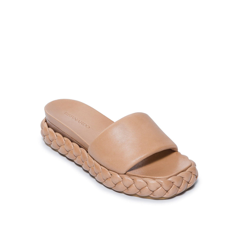 Bernardo Charleston Braided Schuifsandalen Dames Bruin | NBV4517SB