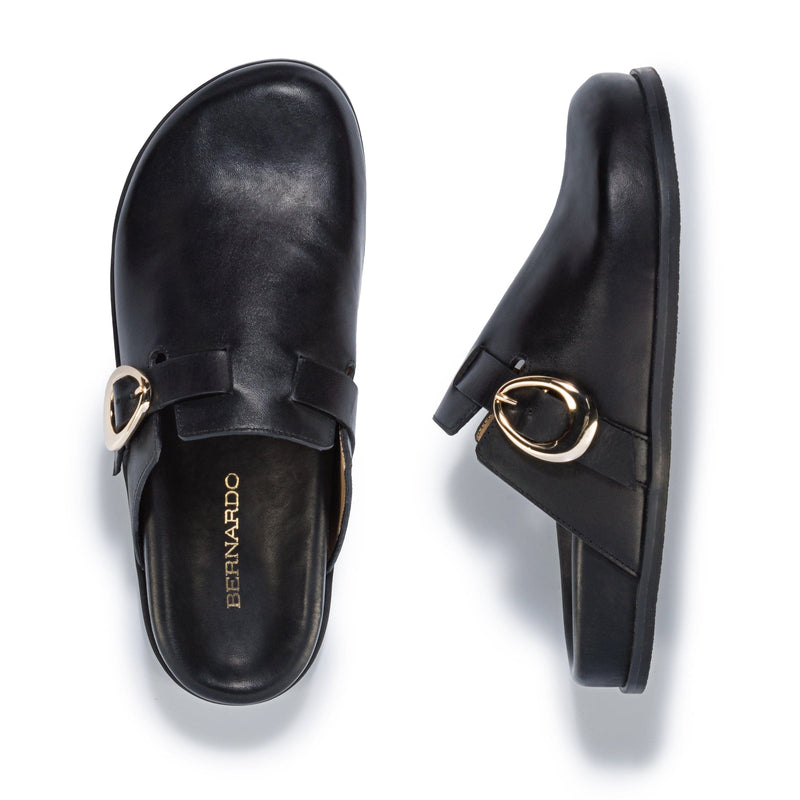 Bernardo Easton Slip On Klompen Dames Zwart | HOA912HI