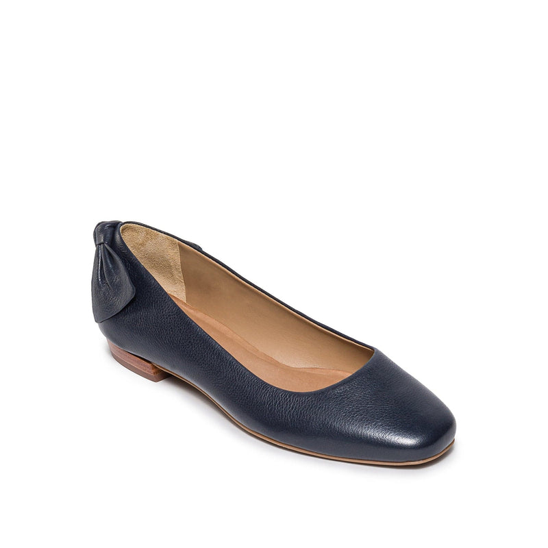 Bernardo Eloisa Bow Ballerinas Dames Donkerblauw | WRC3472RH