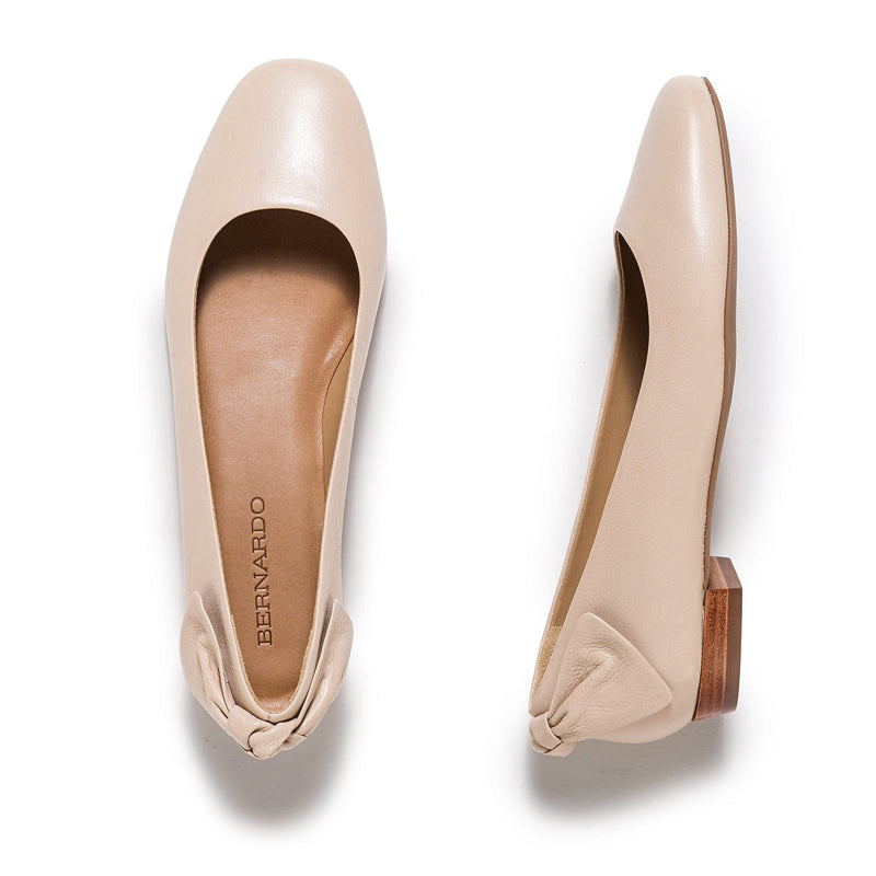 Bernardo Eloisa Bow Ballerinas Dames Roze | TSY4847XN