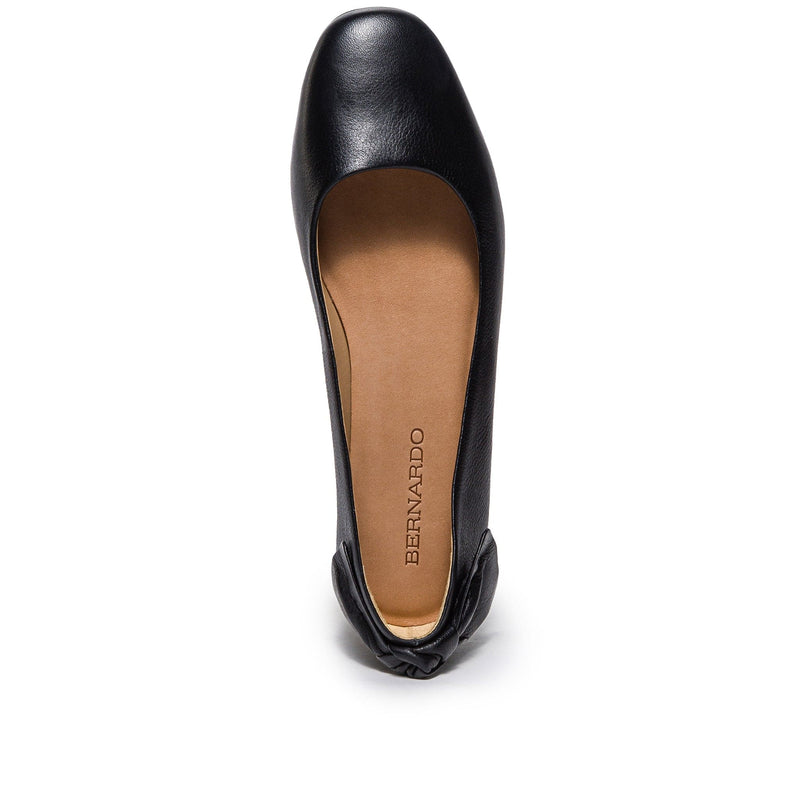 Bernardo Eloisa Bow Ballerinas Dames Zwart | OZN742EB