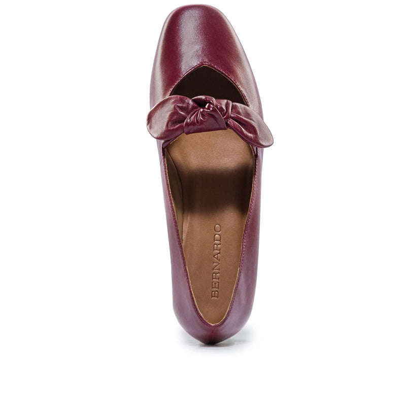 Bernardo Emersyn Ballerinas Dames Donkerrood | VFU4798CZ