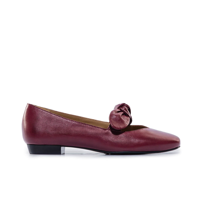 Bernardo Emersyn Ballerinas Dames Donkerrood | VFU4798CZ