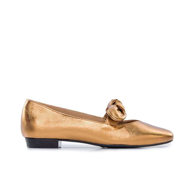 Bernardo Emersyn Ballerinas Dames Goud Geel | PPT2367GG