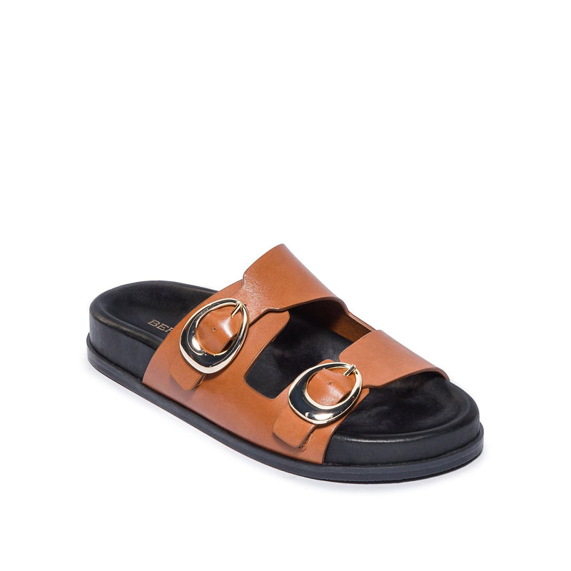 Bernardo Evie Schuifsandalen Dames Donkerbruin | EBY7018CD