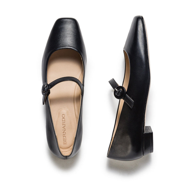 Bernardo Gabriela Mary Jane Ballerinas Dames Zwart | VAK2549WQ