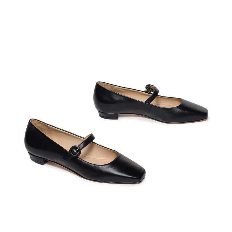 Bernardo Gabriela Mary Jane Ballerinas Dames Zwart | VAK2549WQ