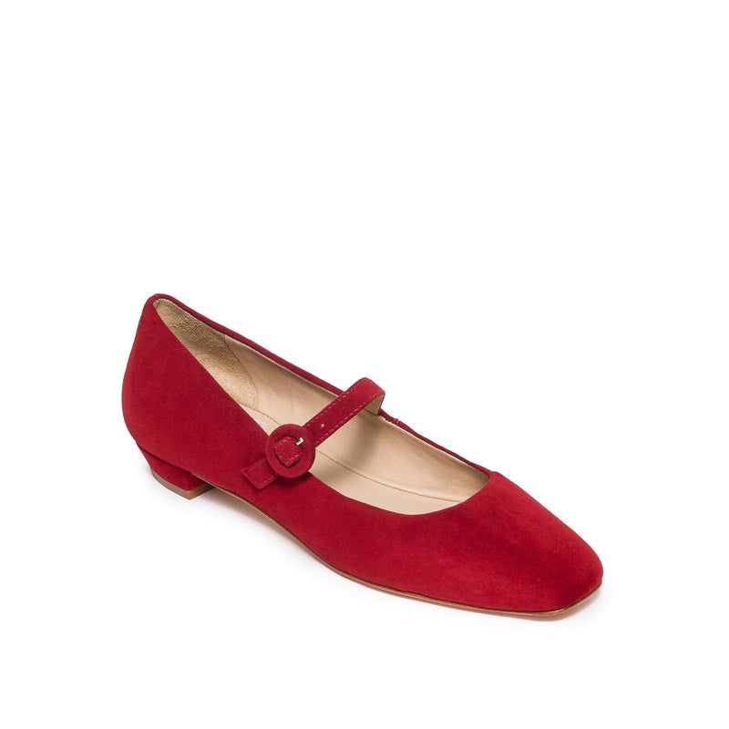 Bernardo Gabriela Mary Jane Ballerinas Dames Donkerrood | FYY1265BK