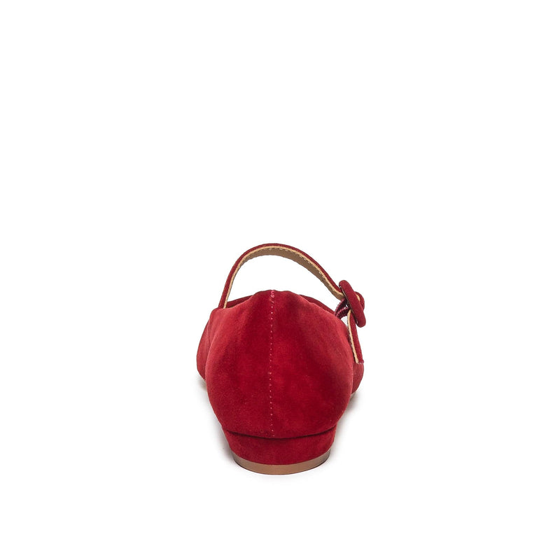 Bernardo Gabriela Mary Jane Ballerinas Dames Donkerrood | FYY1265BK