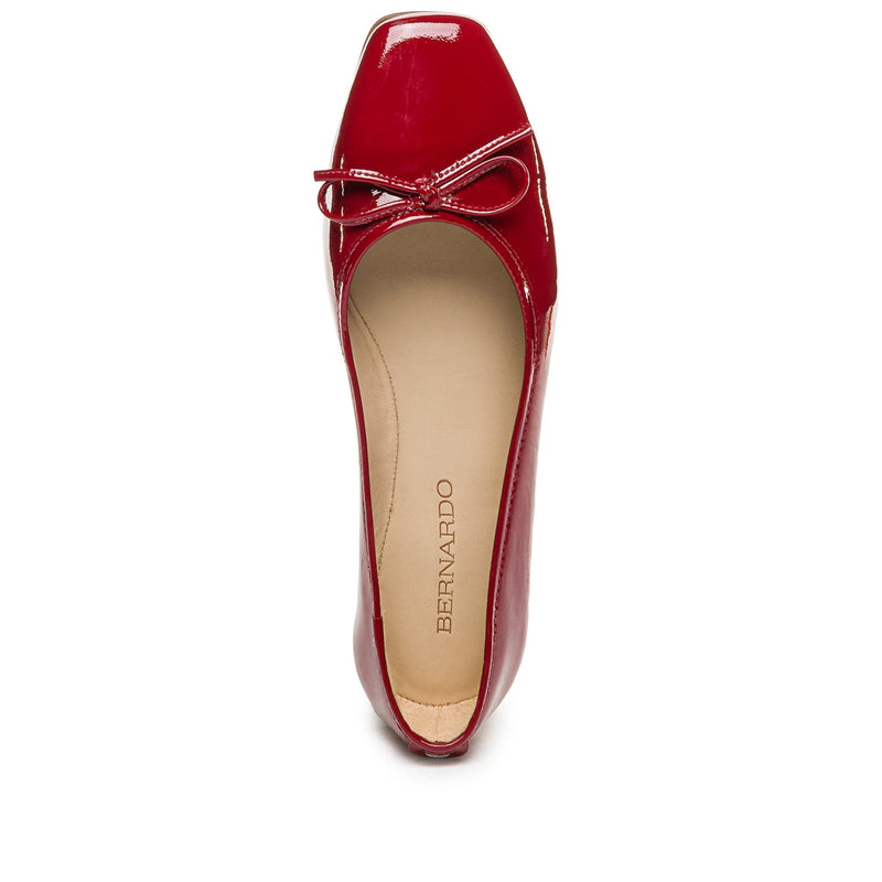 Bernardo Gwynn Ballerinas Dames Donkerrood | RMB4053FC