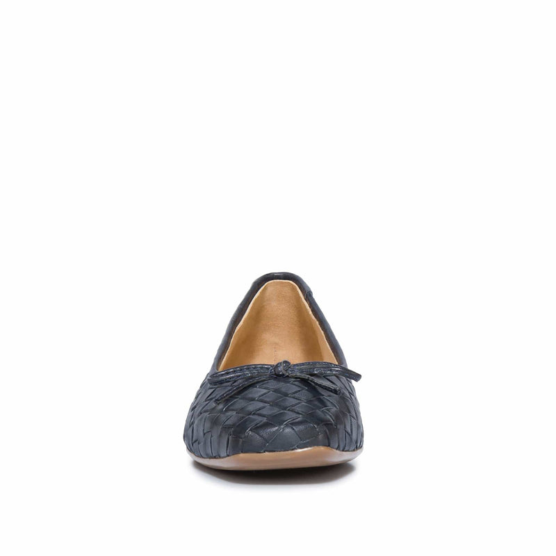 Bernardo Gwynn Woven Ballerinas Dames Donkerblauw | KRM4842IK