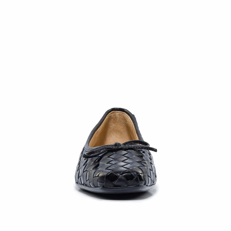 Bernardo Gwynn Woven Ballerinas Dames Zwart | MKQ6655OM