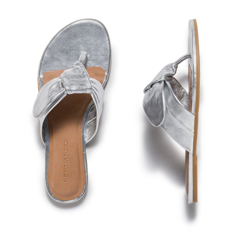 Bernardo Harmony Thong Schuifsandalen Dames Zilver | TFH7162HH