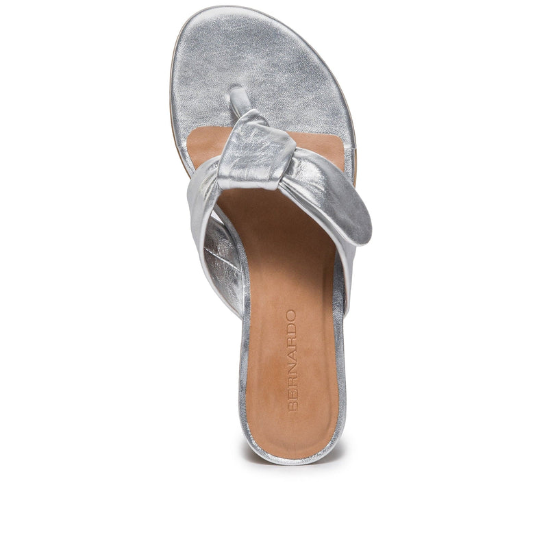 Bernardo Harmony Thong Schuifsandalen Dames Zilver | TFH7162HH