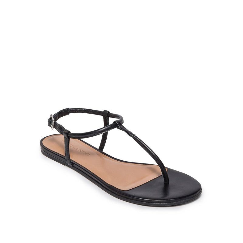 Bernardo Haven Thong Platte Sandalen Dames Zwart | PHH7756QS