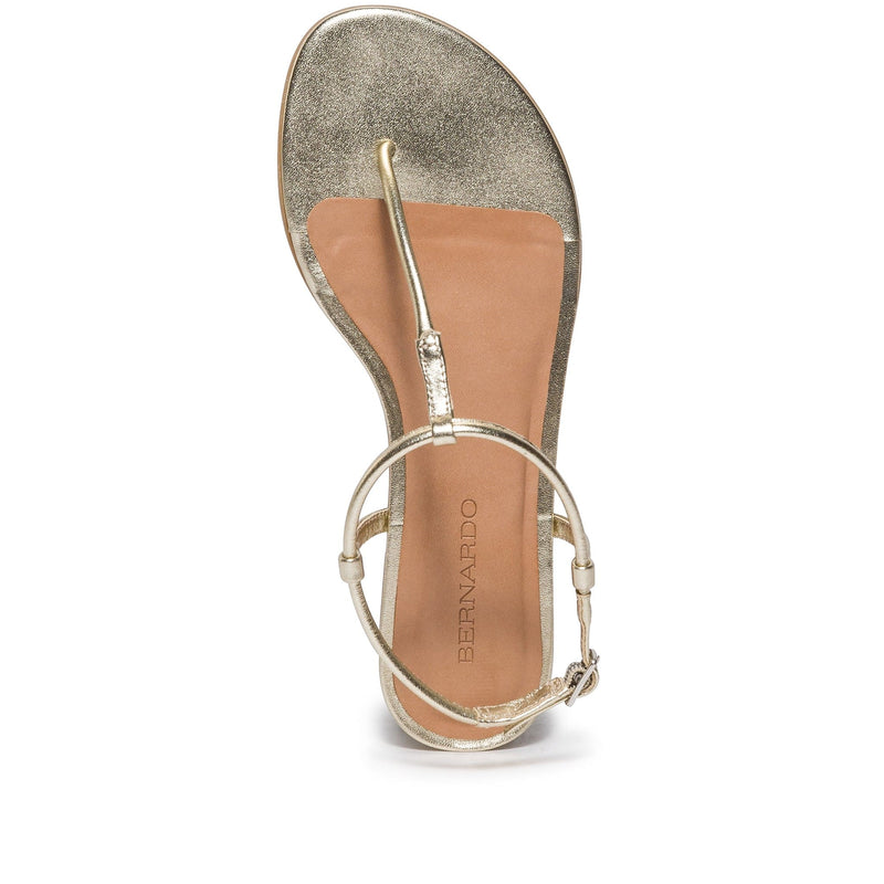 Bernardo Haven Thong Platte Sandalen Dames Goud | HHZ794VS