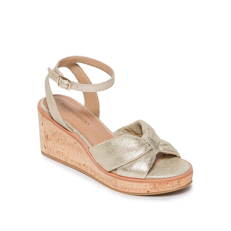 Bernardo Kearny Sleehak Sandalen Dames Goud | UIW983LB