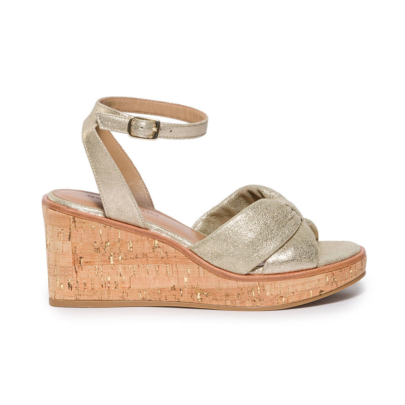 Bernardo Kearny Sleehak Sandalen Dames Goud | UIW983LB