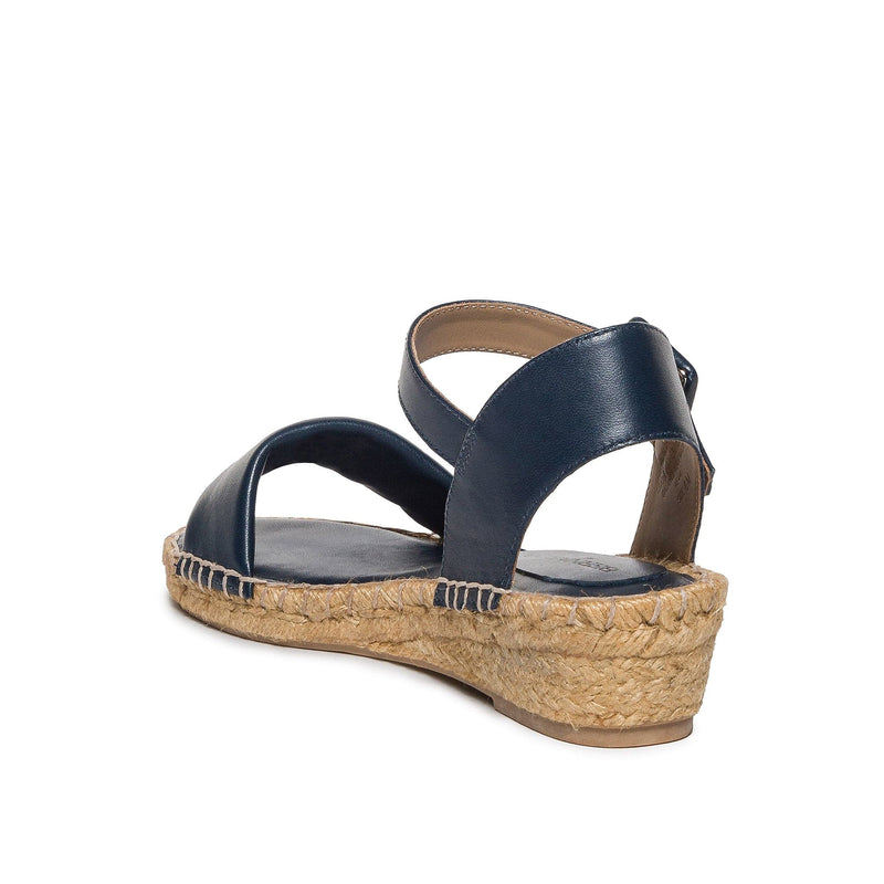 Bernardo Madrid Espadrille Sleehak Sandalen Dames Donkerblauw | VLX1593KF