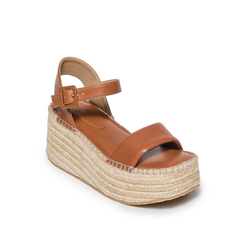 Bernardo Mallorca Espadrille Plateau Sandalen Dames Donkerbruin | OIW719VJ