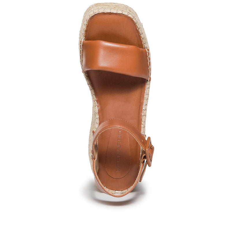 Bernardo Mallorca Espadrille Plateau Sandalen Dames Donkerbruin | OIW719VJ