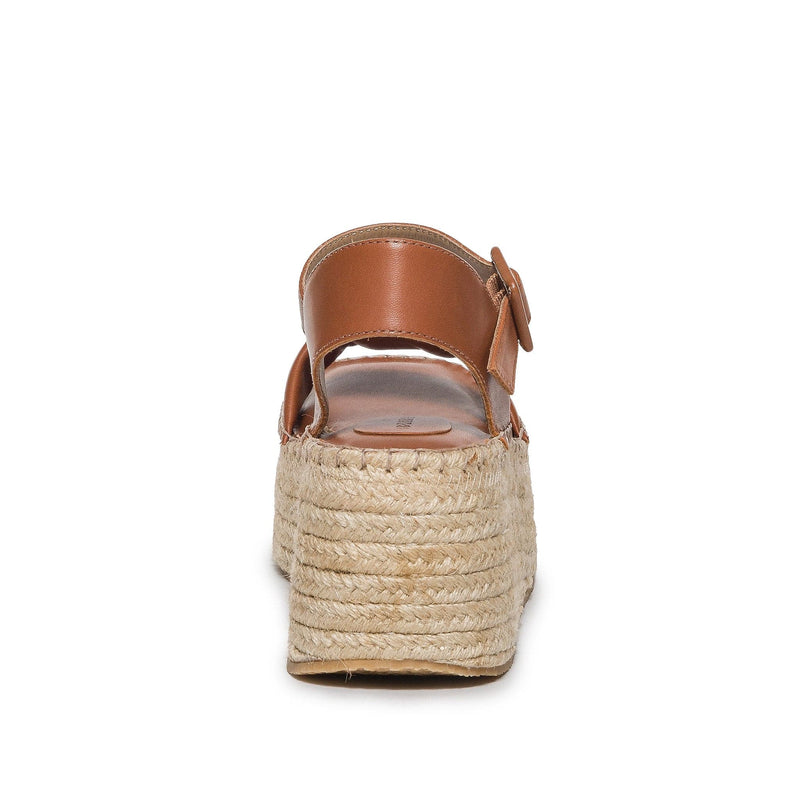 Bernardo Mallorca Espadrille Plateau Sandalen Dames Donkerbruin | OIW719VJ