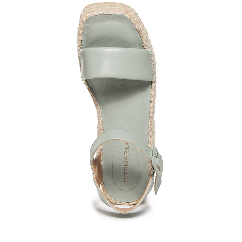 Bernardo Mallorca Espadrille Plateau Sandalen Dames Lichtgroen | ATO4486RM