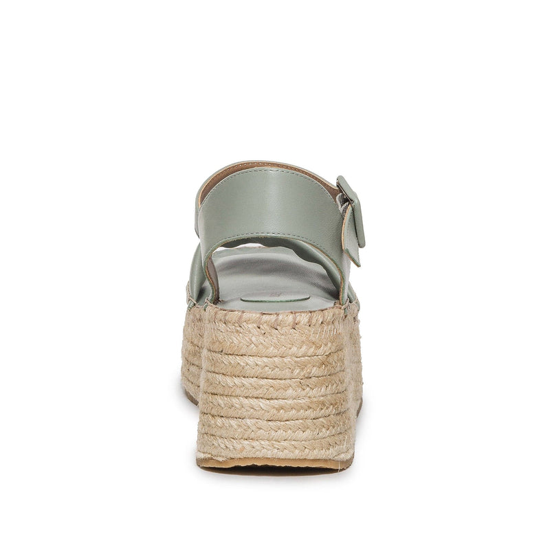 Bernardo Mallorca Espadrille Plateau Sandalen Dames Lichtgroen | ATO4486RM