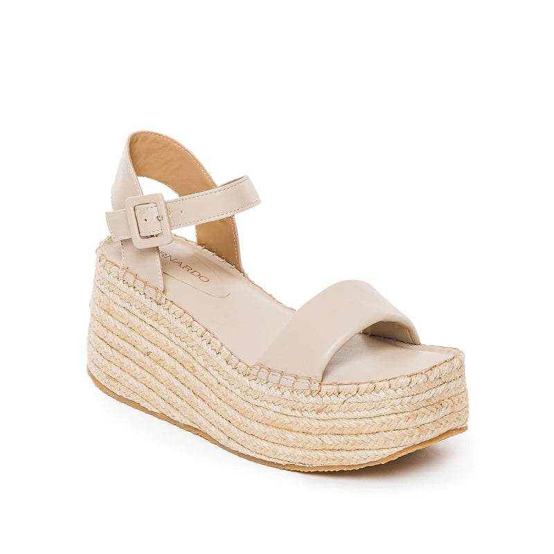 Bernardo Mallorca Espadrille Plateau Sandalen Dames Beige | ZBU263LJ