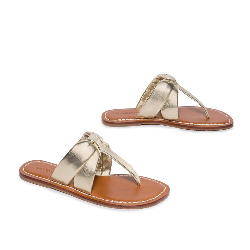 Bernardo Margaret Thong Schuifsandalen Dames Goud | MWV3625VE