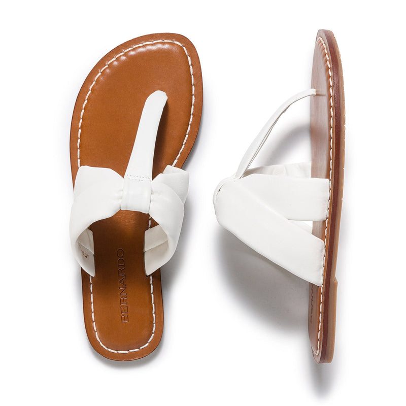 Bernardo Margaret Thong Schuifsandalen Dames Wit | KTJ1949WA