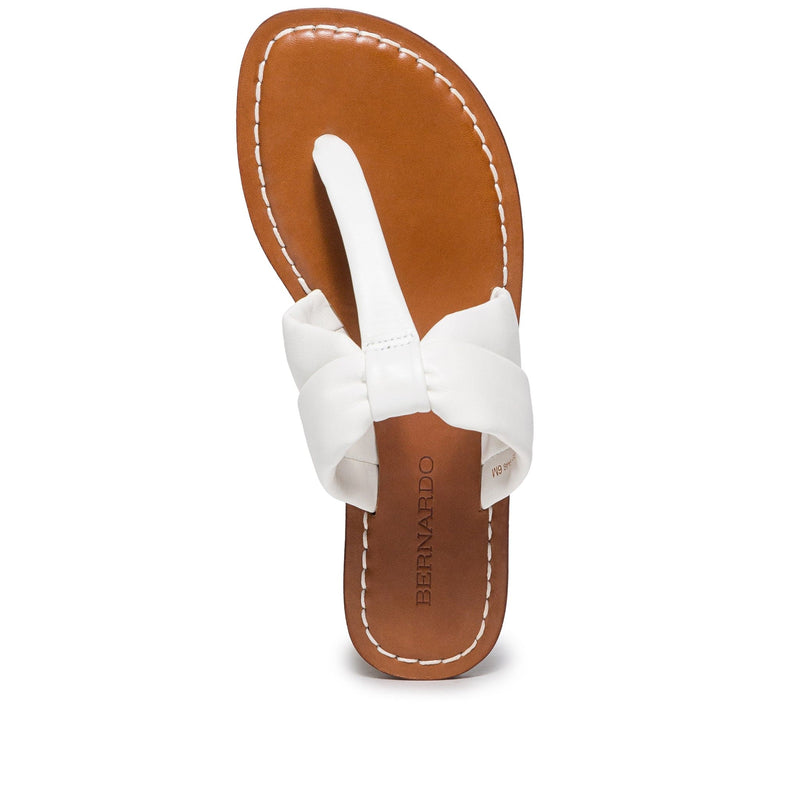 Bernardo Margaret Thong Schuifsandalen Dames Wit | KTJ1949WA