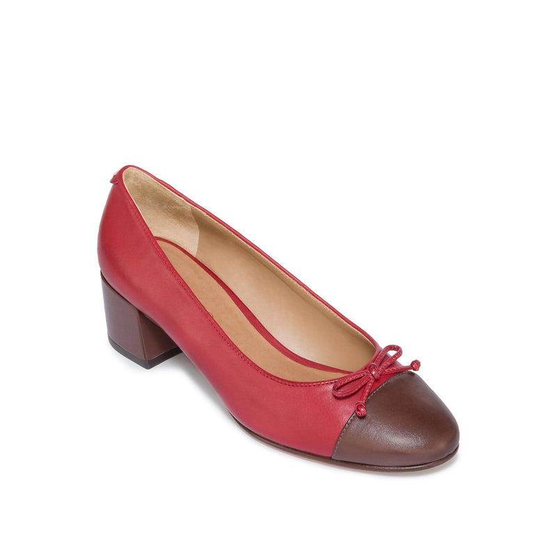 Bernardo Marisol Ballerina Hakken Dames Donkerrood Chocola | UGW4710RB