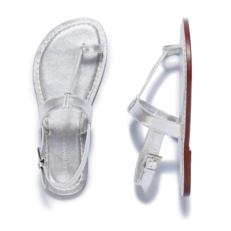 Bernardo Maverick 2 Toe Ring Platte Sandalen Dames Zilver | JKS8050WU