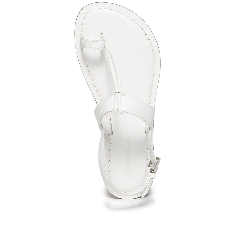 Bernardo Maverick 2 Toe Ring Platte Sandalen Dames Wit | FVW3921ZG