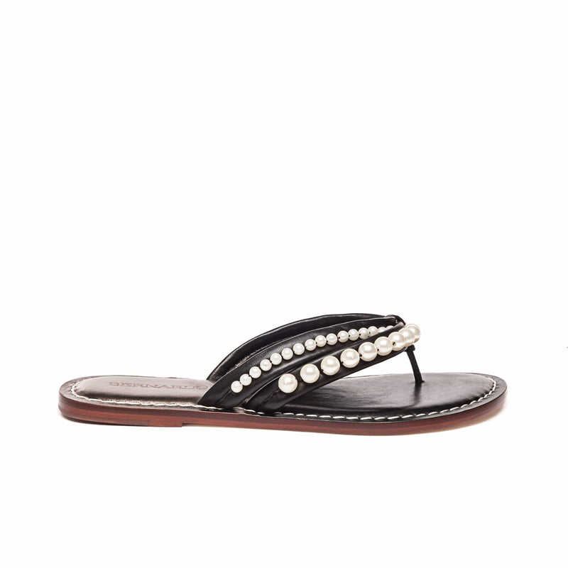 Bernardo Miami Pearl Schuifsandalen Dames Zwart | MIX1743QI