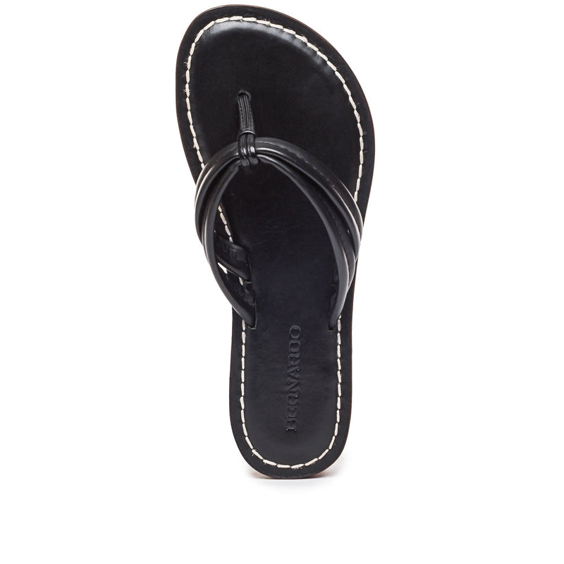 Bernardo Miami Thong Schuifsandalen Dames Zwart | GTV1996DI