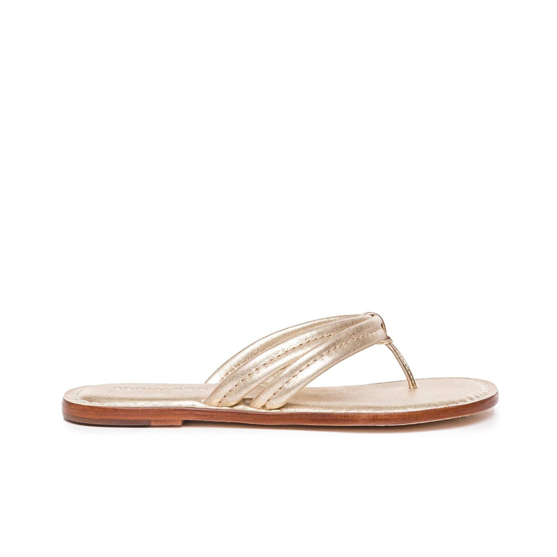 Bernardo Miami Thong Schuifsandalen Dames Goud | HYM1295KA