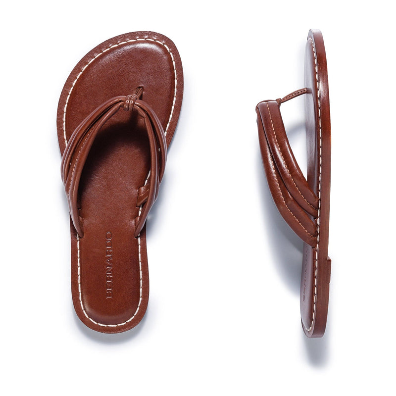 Bernardo Miami Thong Schuifsandalen Dames Chocola | IVN945RE