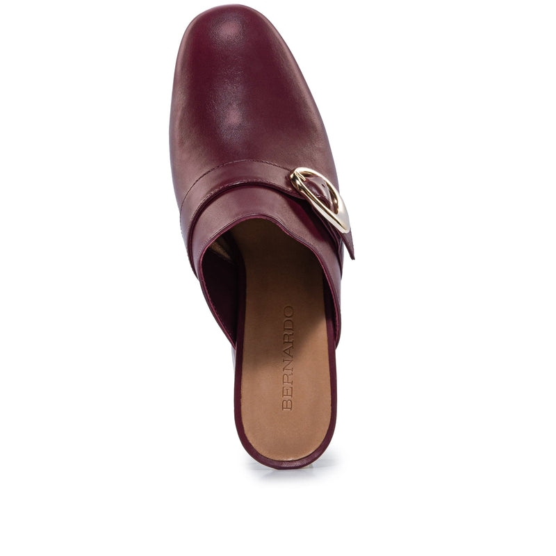 Bernardo Natasia Mules Dames Donkerrood | RJE8031SI