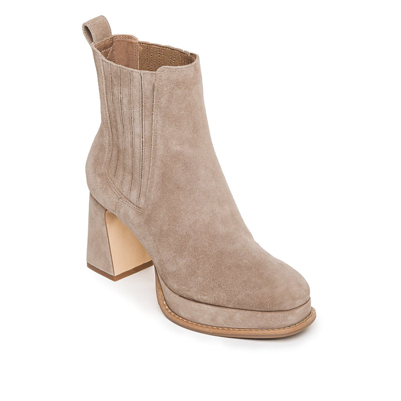 Bernardo Nicola Platform Laarzen Dames Beige | OFS3061BV