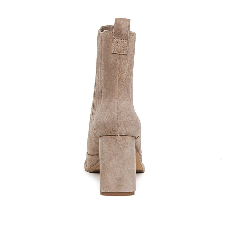 Bernardo Nicola Platform Laarzen Dames Beige | OFS3061BV