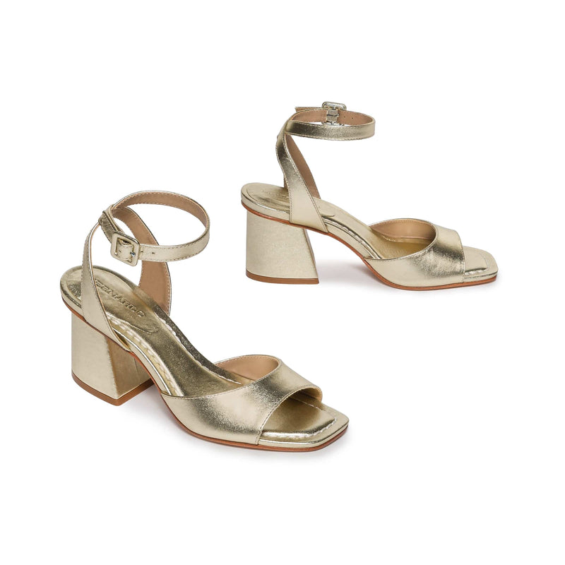 Bernardo Nyack Hakken Sandalen Dames Goud | VLD3849JM