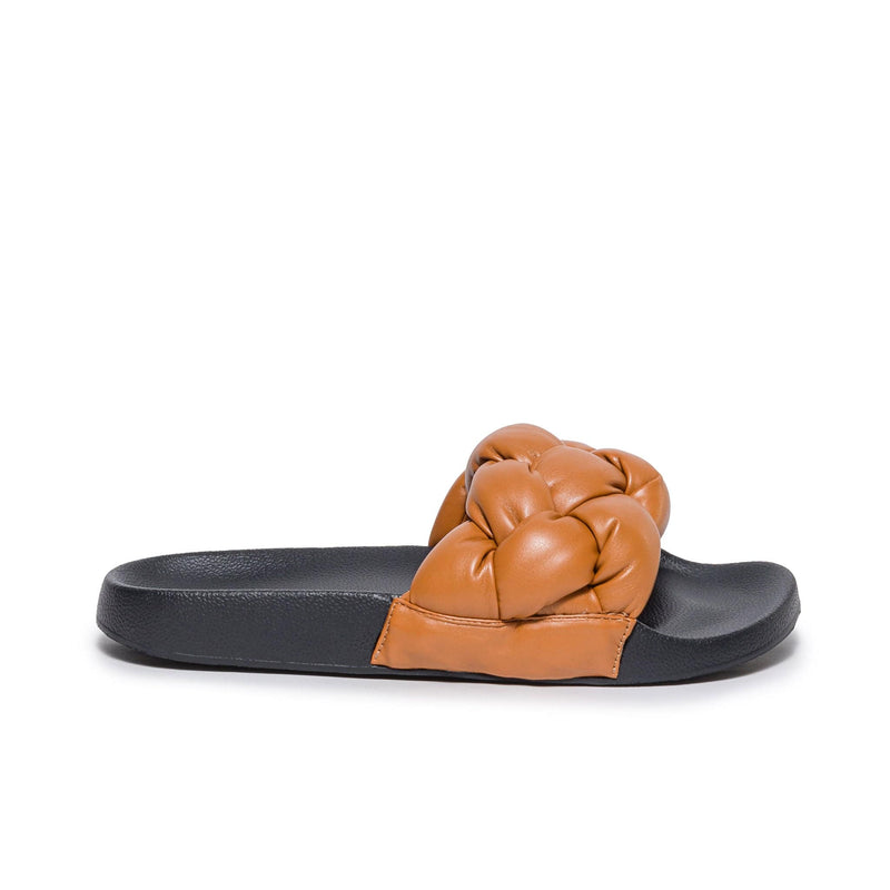 Bernardo Rylee Pool Schuifsandalen Dames Donkerbruin | TFY9143GX